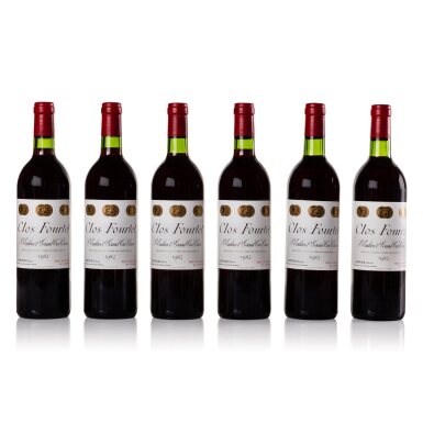 View full screen - View 1 of Lot 505. Clos Fourtet 1982 (12 BT).