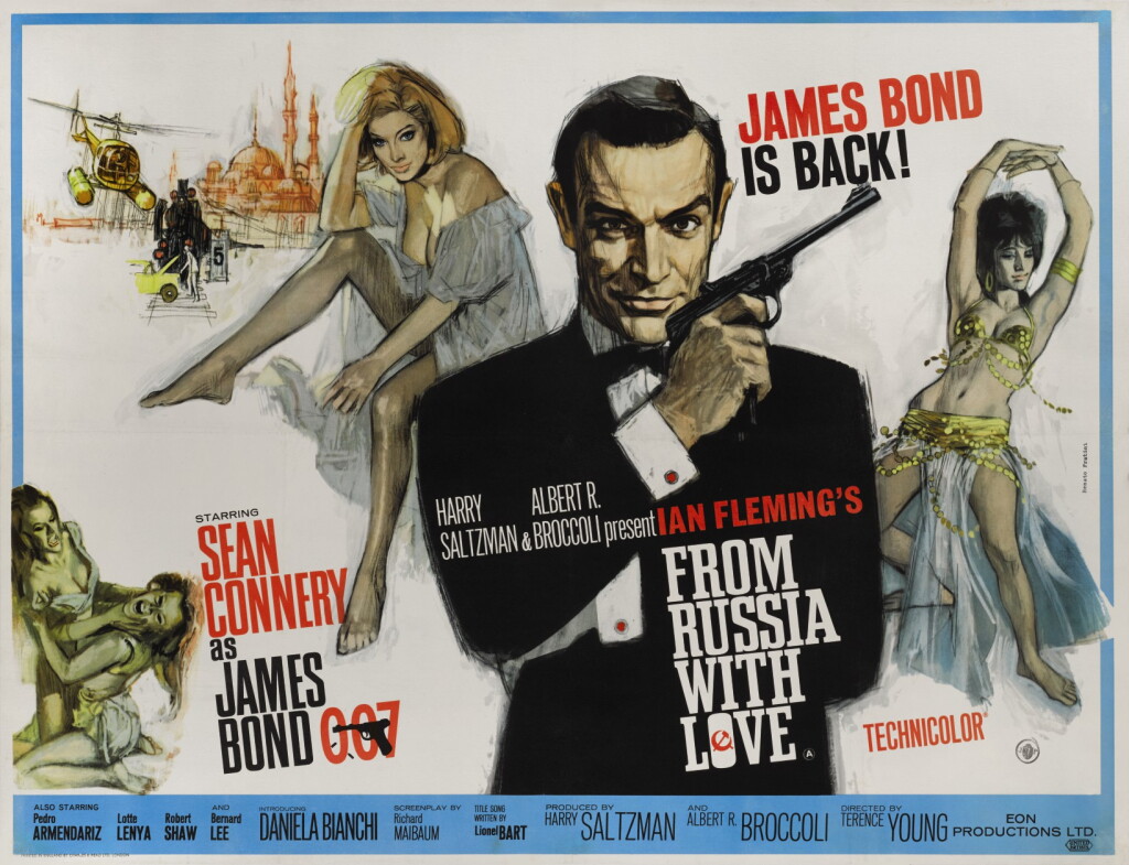 View full screen - View 1 of Lot 19. FROM RUSSIA WITH LOVE (1963) POSTER, BRITISH.