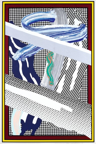 View full screen - View 1 of Lot 161. ROY LICHTENSTEIN | REFLECTIONS ON EXPRESSIONIST PAINTING (C. 255).