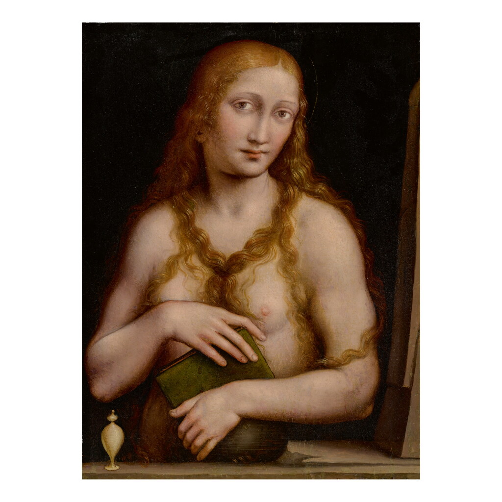 View full screen - View 1 of Lot 137. GIOVANNI PIETRO RIZZOLI, CALLED GIAMPIETRINO | THE PENITENT MAGDALENE.