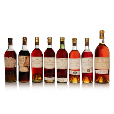 View full screen - View 1 of Lot 225. Château d'Yquem 1947 (1 BT).