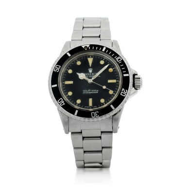 View full screen - View 1 of Lot 105. ROLEX | REFERENCE 5513 SUBMARINER A STAINLESS STEEL AUTOMATIC WRISTWATCH WITH BRACELET, CIRCA 1970.