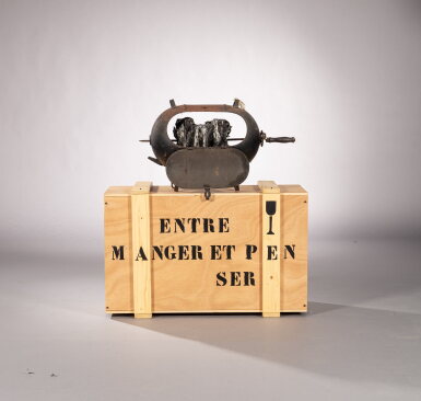 View full screen - View 1 of Lot 213. Entre Penser et Manger.