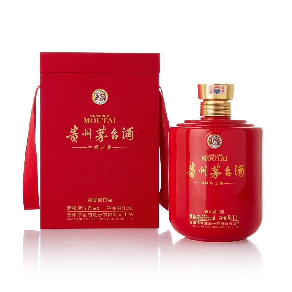 View full screen - View 1 of Lot 7326. 2015年產 貴州茅台酒 "絲綢之路" Kweichow Moutai The Silk Road Special Edition 2015 (1.5L).