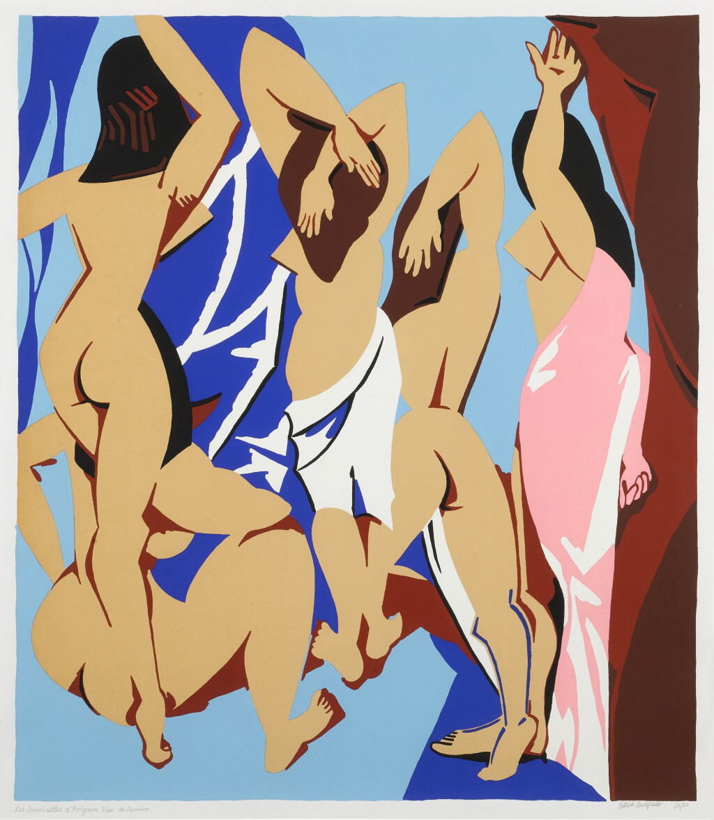View full screen - View 1 of Lot 23. Les Desmoiselles D'Avignon Vues De Derrière (Cristea 90).
