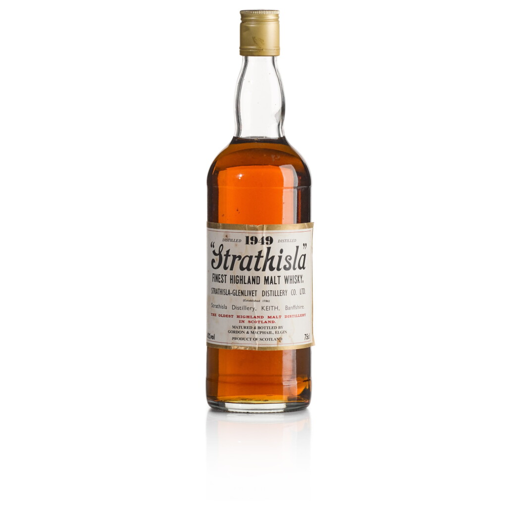 View full screen - View 1 of Lot 478. Strathisla Gordon & MacPhail 40.0 abv 1949 (1 BT75).
