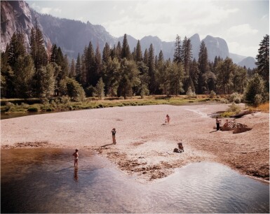 View full screen - View 1 of Lot 130. 'Yosemite National Park, CA' (Merced River).