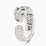 Diamond, Onyx and Emerald 'Panthère' Ring |卡地亞 | 鑽石 配 縞瑪瑙 及 祖母綠 'Panthère' 戒指