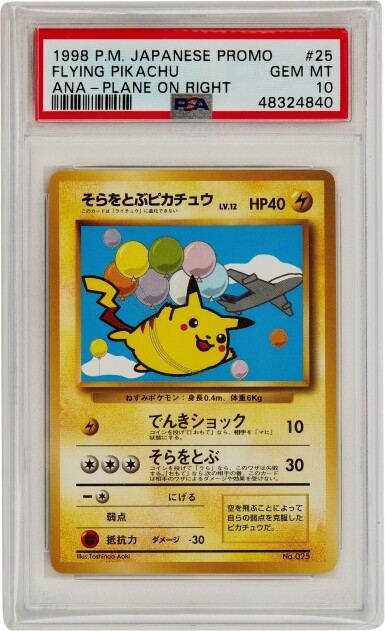 View full screen - View 1 of Lot 121. Flying Pikachu (ANA- Plane on Right) | 飛行比卡超(右邊為 ANA 航機).