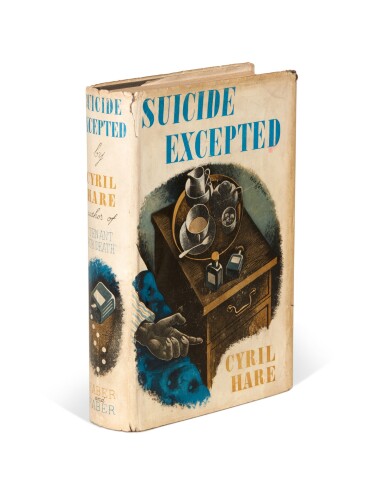 View full screen - View 1 of Lot 125. Cyril Hare | Suicide Excepted, 1939.