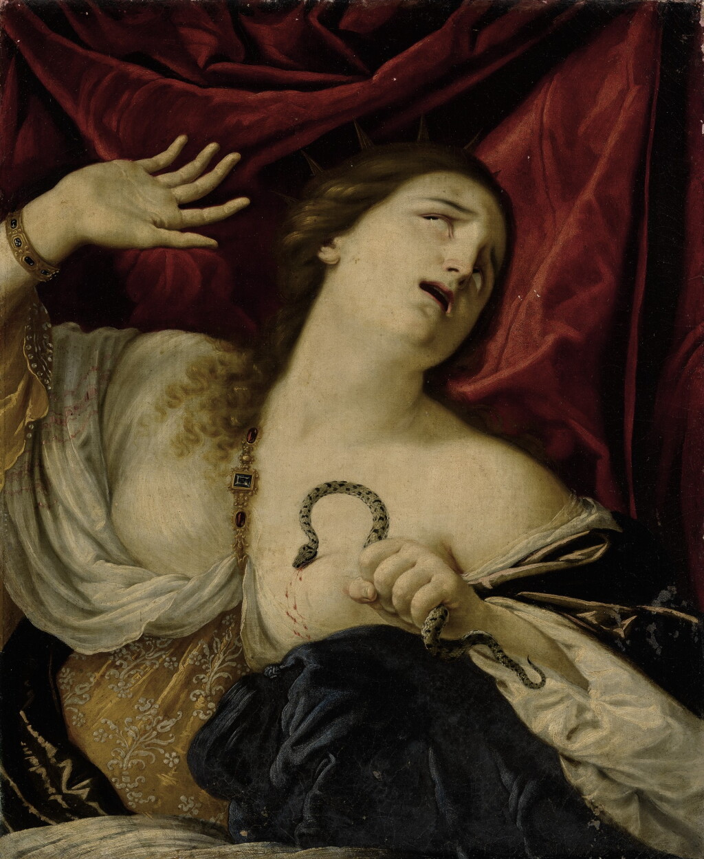 View full screen - View 1 of Lot 151. CESARE DANDINI | THE DEATH OF CLEOPATRA.