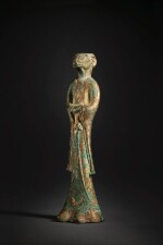 A rare gilt-bronze 'ram' zodiac figure, Tang dynasty