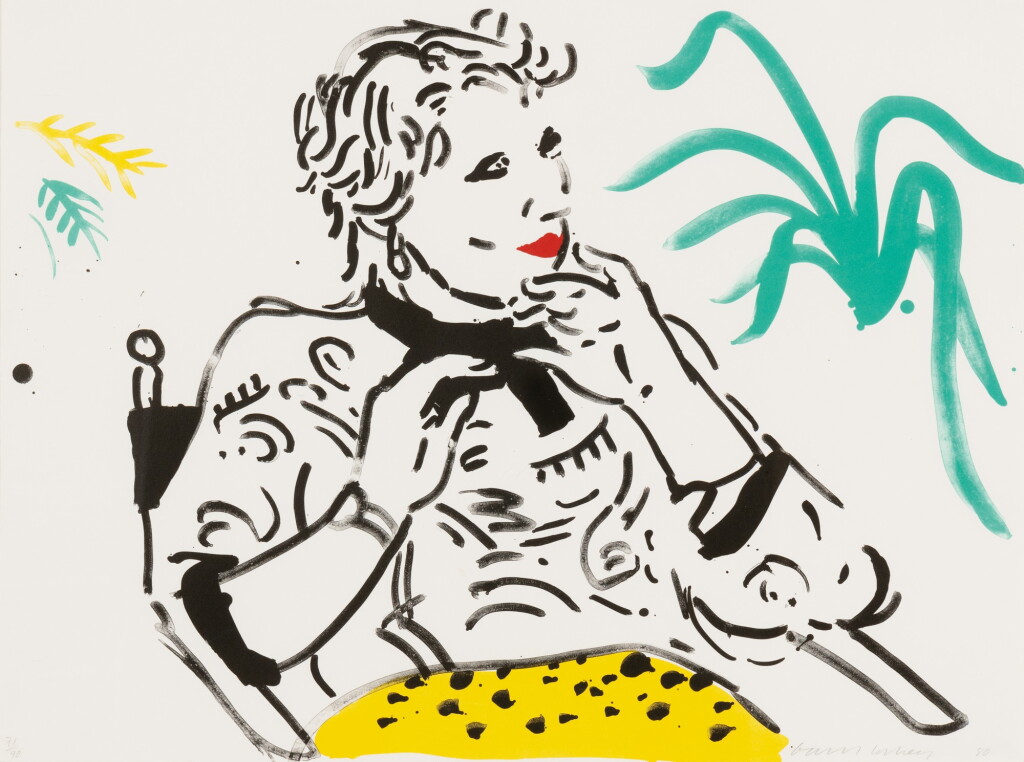 View full screen - View 1 of Lot 56. Celia with Green Plant (MCA Tokyo 240).