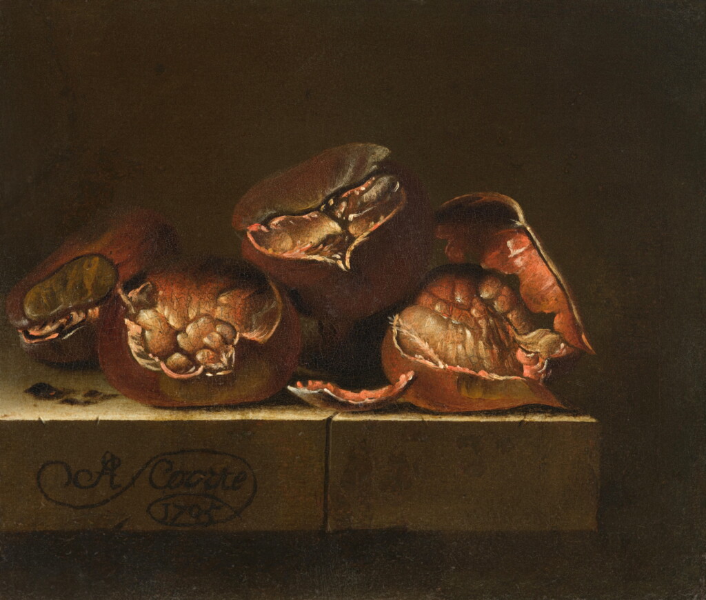View full screen - View 1 of Lot 118. Chestnuts on a Ledge.