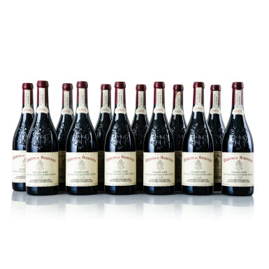 View full screen - View 1 of Lot 324. Château de Beaucastel Rouge 2003 (12 BT).