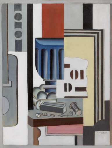 View full screen - View 1 of Lot 1022. FERNAND LÉGER | NATURE MORTE (LE VERRE).