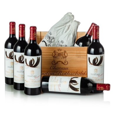 View full screen - View 1 of Lot 428. Château Mouton Rothschild 2007 (12 BT).