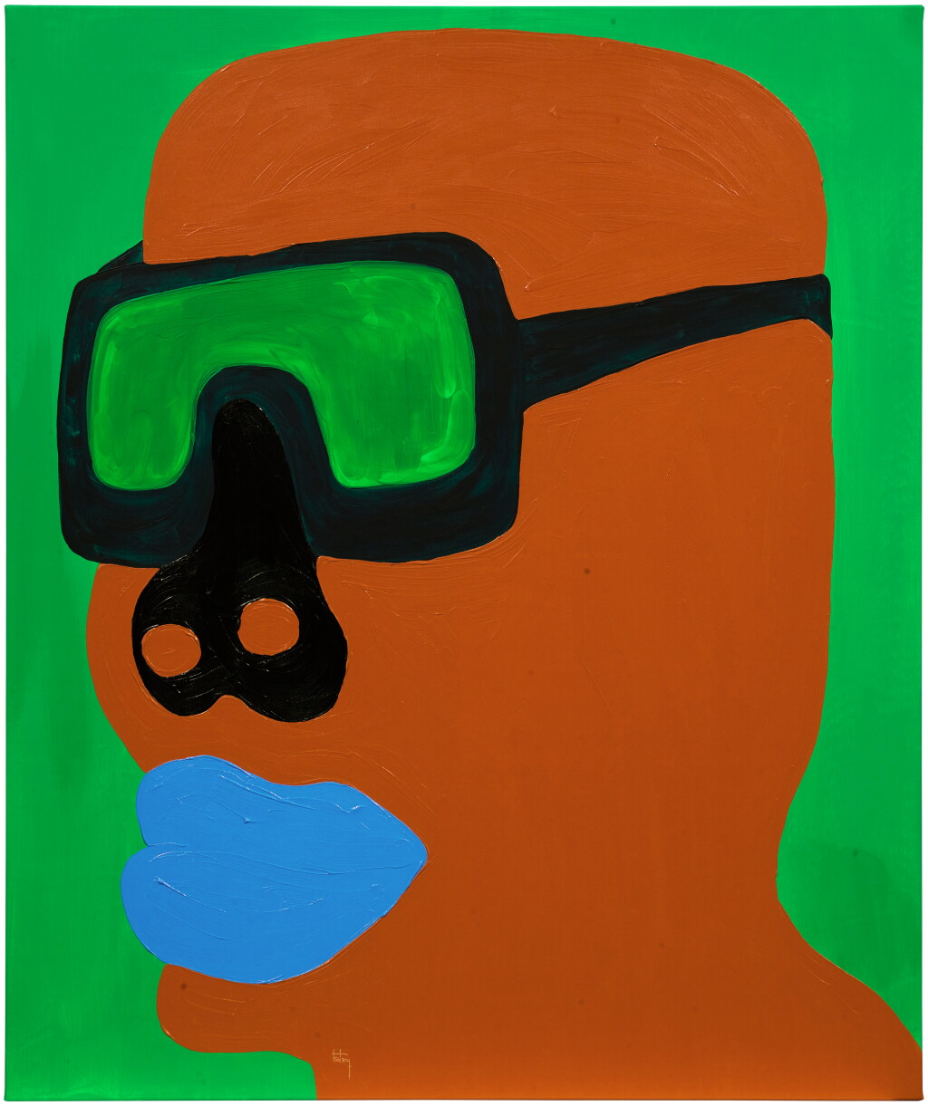 View full screen - View 1 of Lot 65. Green Sunglass 1.