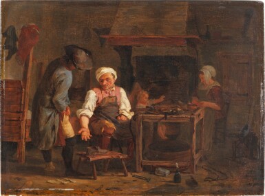 View full screen - View 1 of Lot 156. The Cobbler's shop.
