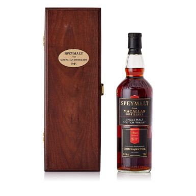 View full screen - View 1 of Lot 366. Macallan Gordon & MacPhail Speymalt 68 Year Old 45.1 abv 1945 (1 BT70).