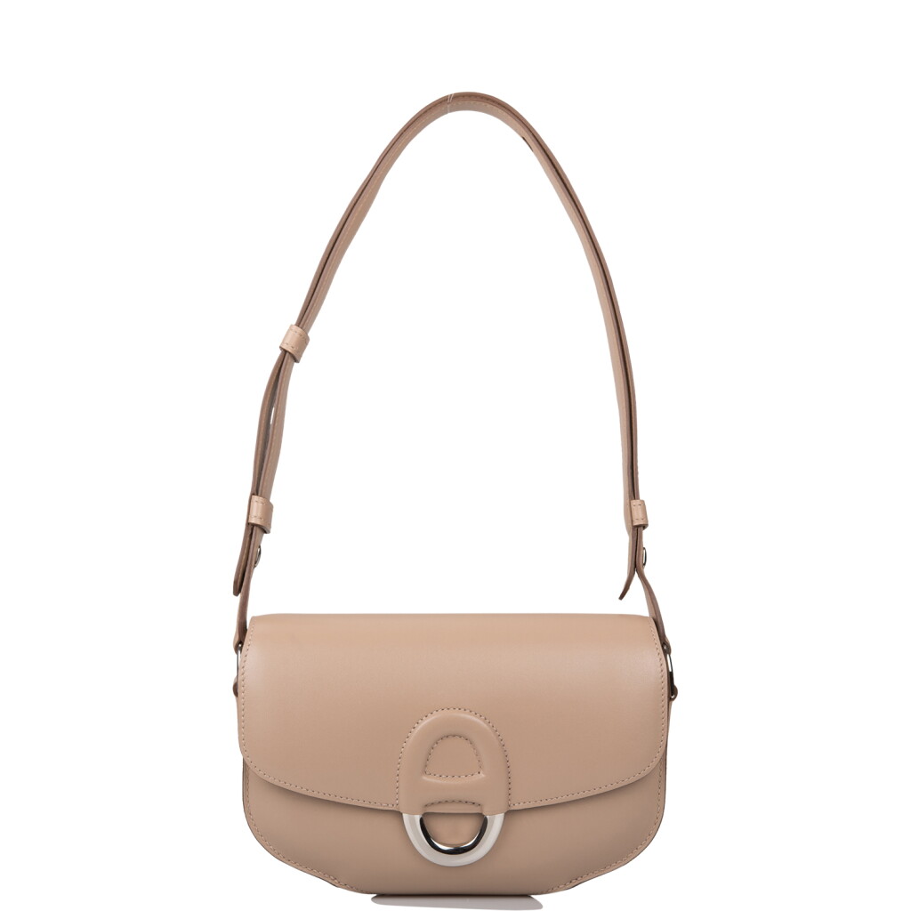 View full screen - View 1 of Lot 73. HERMÈS | ARGYLE CHERCHE-MIDI SHOULDER BAG 18CM OF TADELAKT LEATHER WITH PALLADIUM HARDWARE.