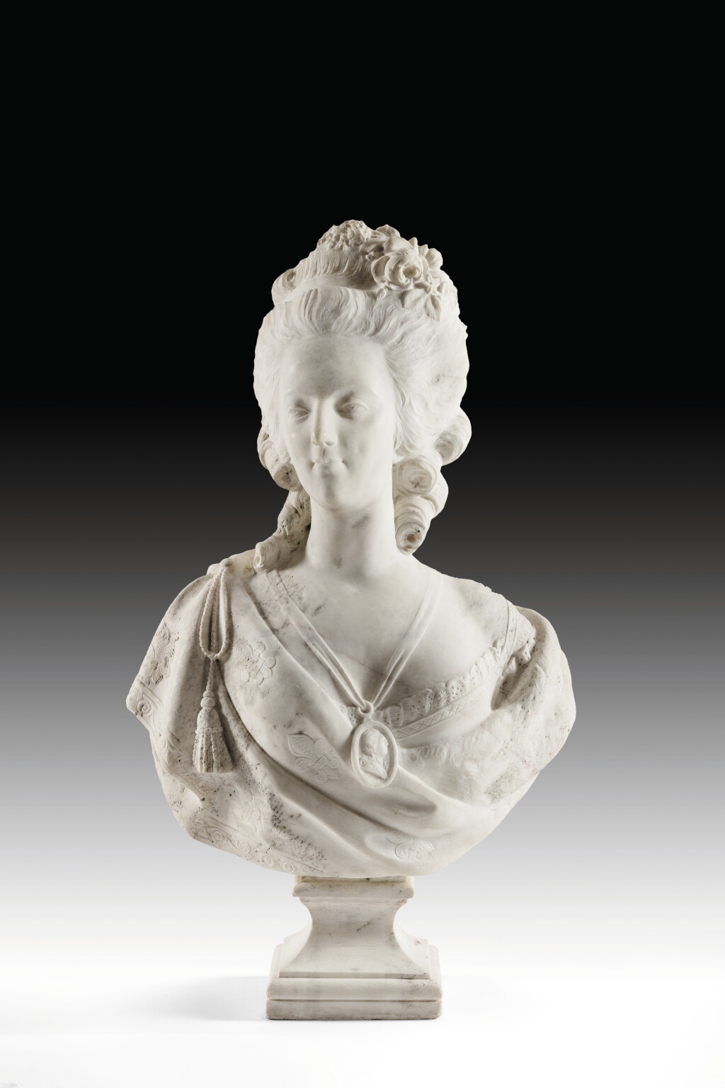View full screen - View 1 of Lot 57. FRANCE, 19TH CENTURY, AFTER FÉLIX LECOMTE | MARIE-ANTOINETTE OF LORRAINE-HABSBOURG, QUEEN OF FRANCE .