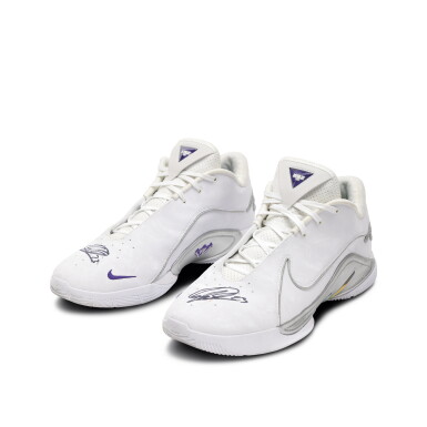 View full screen - View 1 of Lot 91. Lauri Markkanen Utah Jazz 2024-2025 Game Worn and Signed Sneakers | Matched to 2 Games | To The Max Foundation.