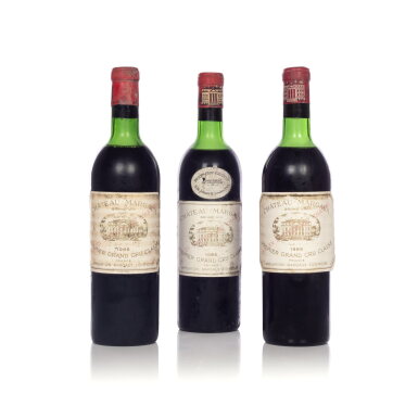 View full screen - View 1 of Lot 749. Château Margaux 1966 (3 BT).