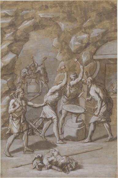 View full screen - View 1 of Lot 243. The Forge of Vulcan.