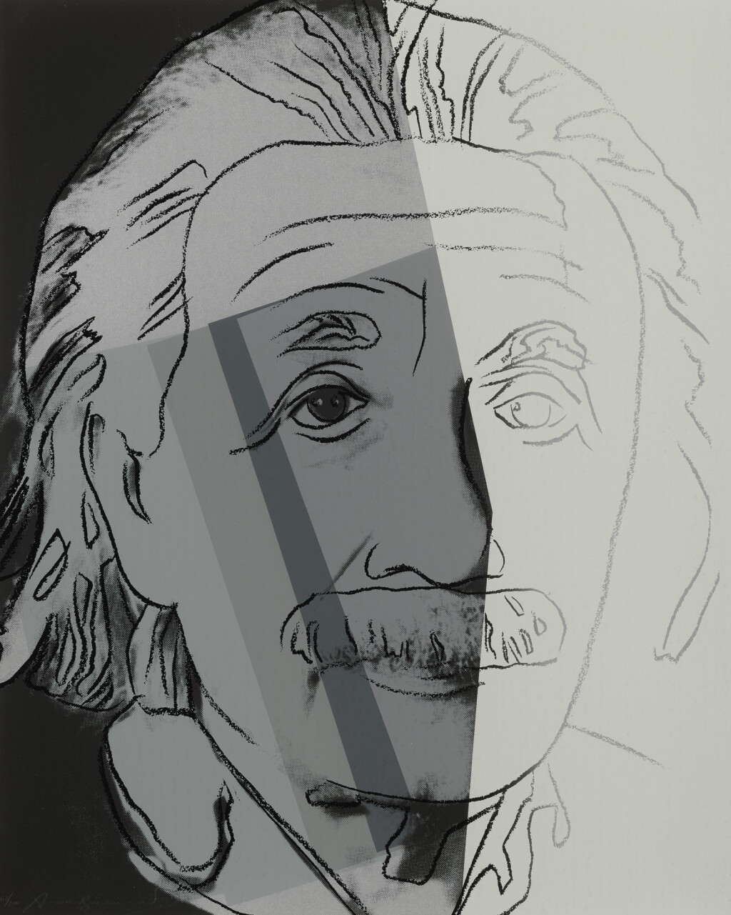 View full screen - View 1 of Lot 302. ANDY WARHOL | ALBERT EINSTEIN (F. & S. II.229).