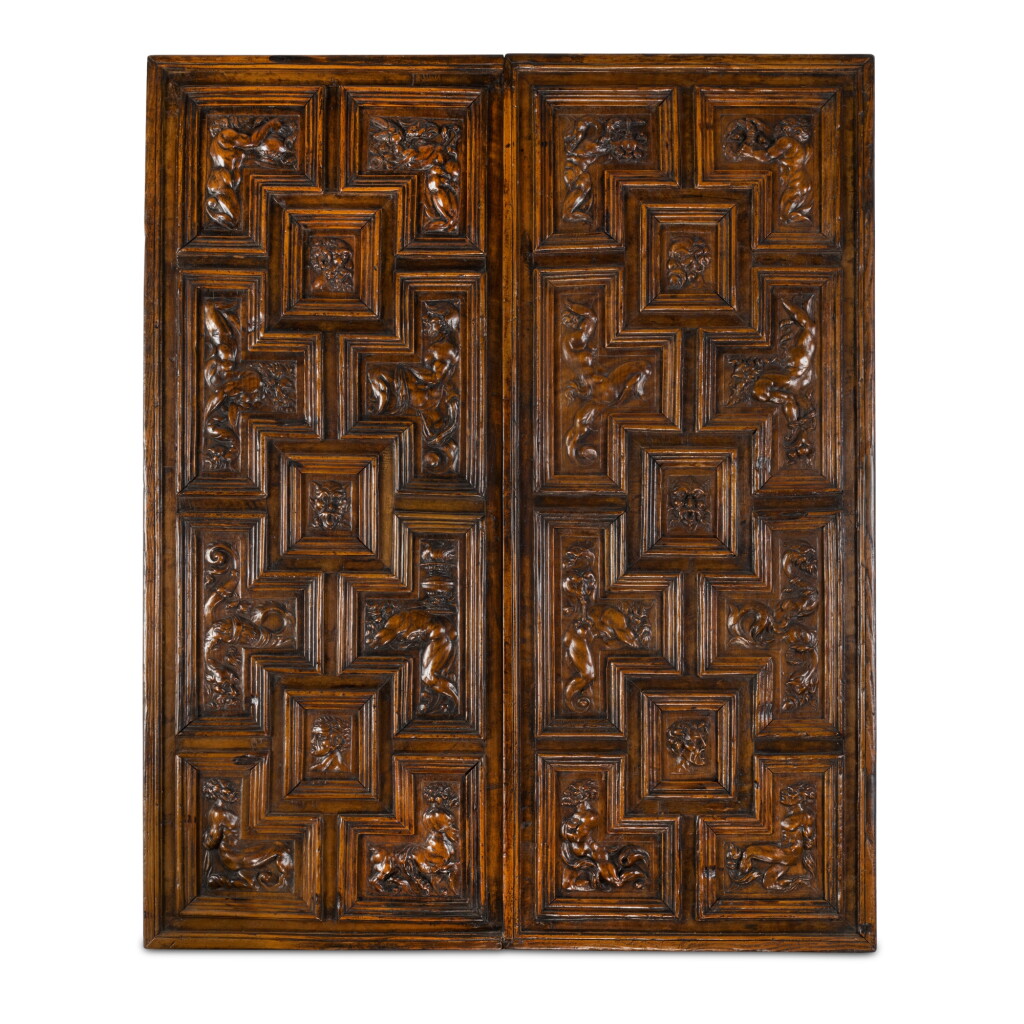 View full screen - View 1 of Lot 457. Pair of doors.