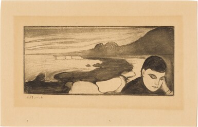 View full screen - View 1 of Lot 43. Melancholy (cf. Woll, Appendix IV, no. 1).