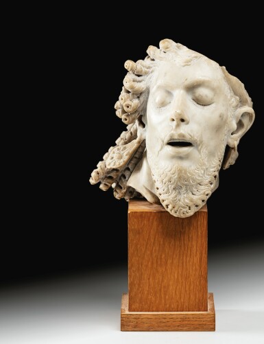 View full screen - View 1 of Lot 173. Head of Holopherne, circa 1839-1842 .