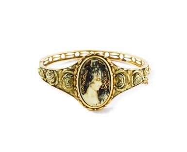 View full screen - View 1 of Lot 16. Fuset y Grau | Bracelet ivoire et écaille de tortue | Ivory and tortoiseshell bracelet.