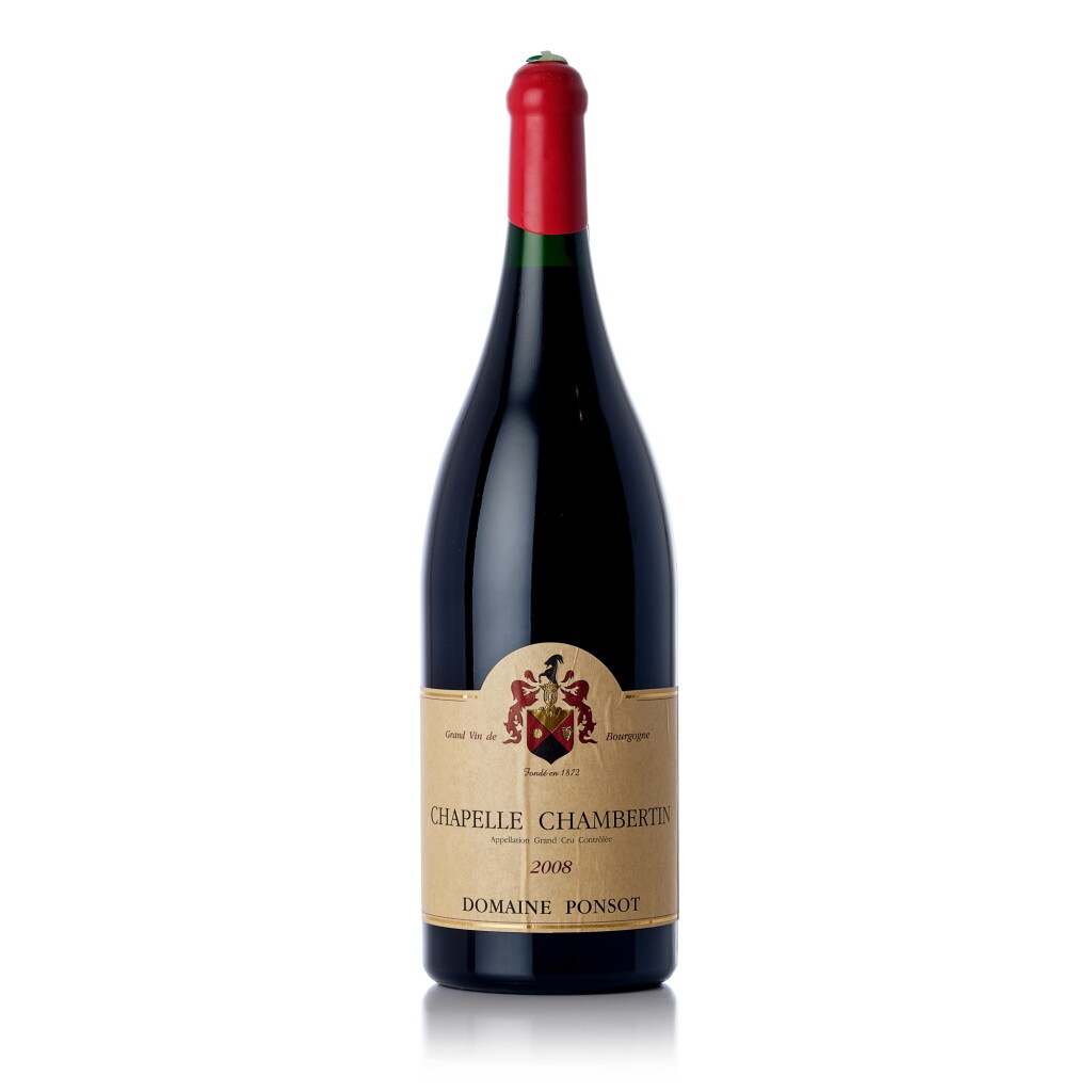 View full screen - View 1 of Lot 8176. Chapelle Chambertin 2008 Domaine Ponsot (1 JM30).