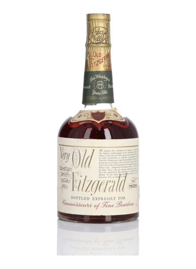 View full screen - View 1 of Lot 333. Very Old Fitzgerald 8 Year Old 100 Proof 1965 (1 Bottle 4/5 Quart).
