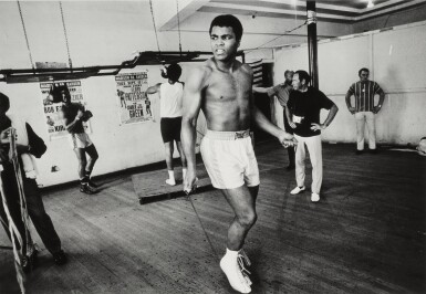 View full screen - View 1 of Lot 122. 'Skipping to Countdown' (Muhammad Ali, Miami).