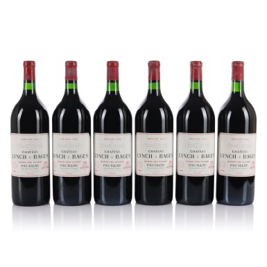 View full screen - View 1 of Lot 83. Château Lynch Bages 1986 (6 MAG).