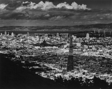 View full screen - View 1 of Lot 86. 'San Francisco from Twin Peaks'.