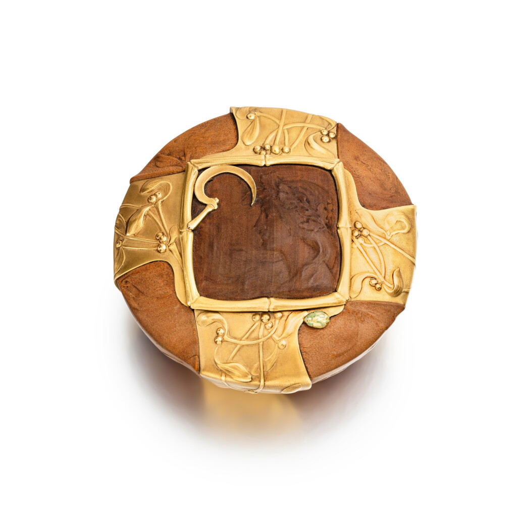 View full screen - View 1 of Lot 125. Wooden bonbonnière .