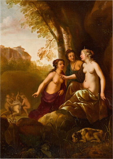 View full screen - View 1 of Lot 350. Diana and Callisto.