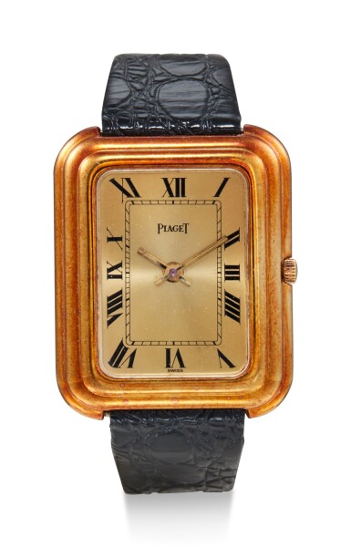 View full screen - View 1 of Lot 8175. PIAGET | REFERENCE 14101, A YELLOW GOLD WRISTWATCH WITH BETA 21 MOVEMENT, CIRCA 1970.