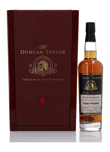 View full screen - View 1 of Lot 271. Springbank Duncan Taylor Single Cask 20 Year Old 54.4 abv 1993 (1 Bottle 70cl).
