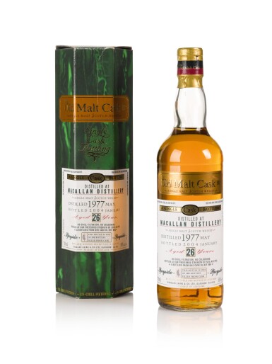 View full screen - View 1 of Lot 7. Macallan Douglas Laing 26 Year Old Old Malt Cask 50.0 abv 1977 .