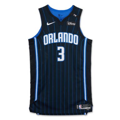 View full screen - View 1 of Lot 88. Kentavious Caldwell-Pope Orlando Magic 2024-2025 Kia NBA Tip-Off Game Worn Icon Edition Jersey .