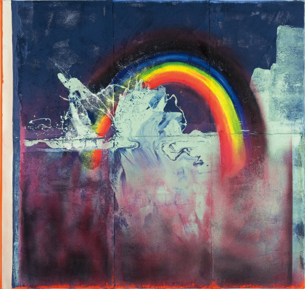 View full screen - View 1 of Lot 524. Vaughn Spann 沃恩 · 斯班 | Big Black Rainbow (Deep Drive) 又大又黑的彩虹(深度驅動).
