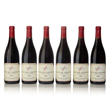 View full screen - View 1 of Lot 187. Clos de Vougeot 2005 Jean Grivot (6 BT).