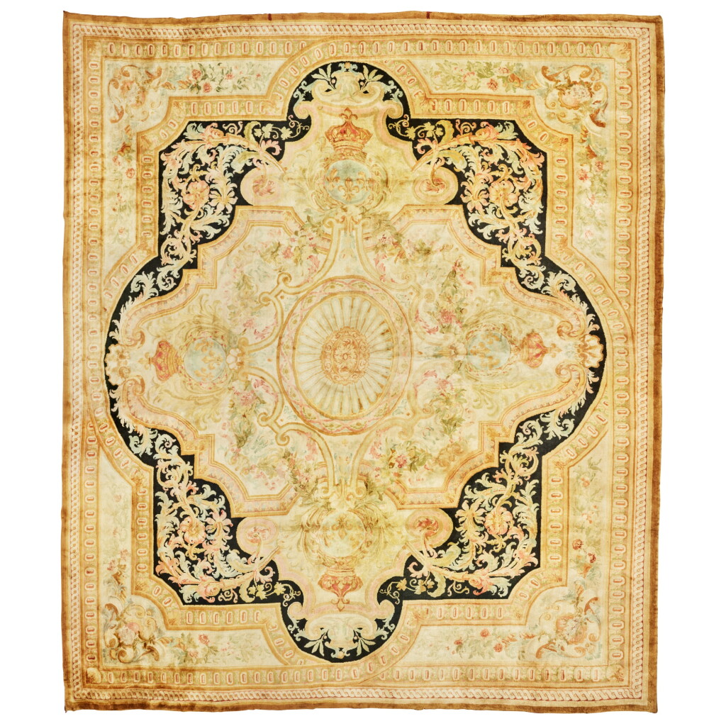 View full screen - View 1 of Lot 2. A French Savonnerie Carpet, 19th Century.