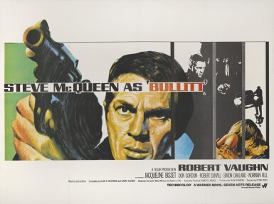 View full screen - View 1 of Lot 10. Bullitt (1968), style A poster, British.