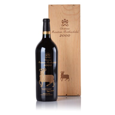 View full screen - View 1 of Lot 487. Château Mouton Rothschild 2000 (1 MAG).